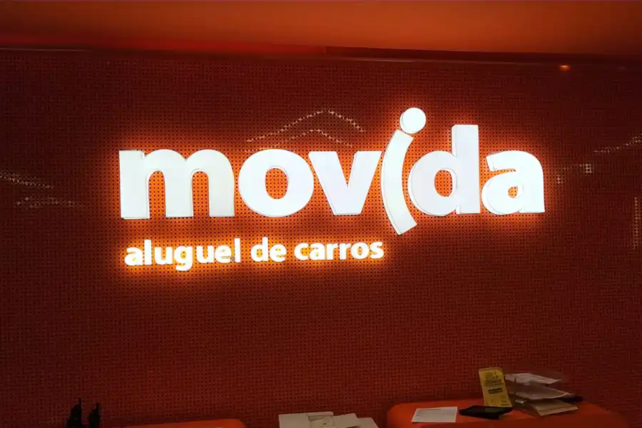 Letra Caixa Luminosa Fortaleza